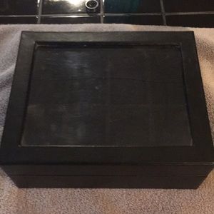 Wolf Designs Eight Piece Watch Storage Case